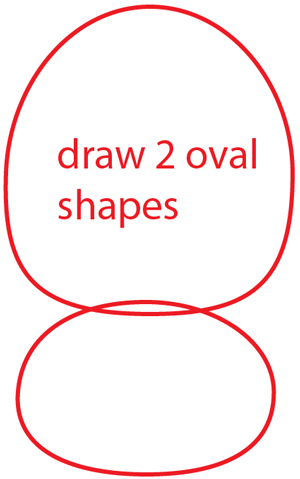 Step 1 : Drawing Garfield from The Garfield Show Easy Steps Lesson Step 1 : Drawing Garfield from The Garfield Show Easy Steps Lesson