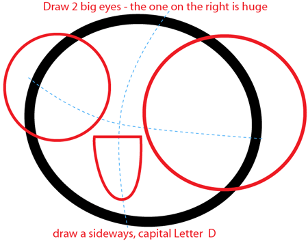 Step 2 : Drawing Buttercup from Powerpuff Girls Easy Steps Lesson Step 2 : Drawing Buttercup from Powerpuff Girls Easy Steps Lesson