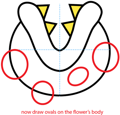 Step 4 : Drawing a Pirahna Plant from Nintendo's Super Mario Bros. Easy Steps Lesson Step 4 : Drawing a Pirahna Plant from Nintendo's Super Mario Bros. Easy Steps Lesson