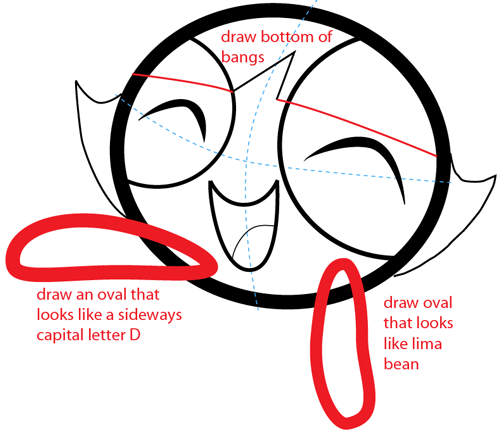 Step 5 : Drawing Buttercup from Powerpuff Girls Easy Steps Lesson Step 5 : Drawing Buttercup from Powerpuff Girls Easy Steps Lesson