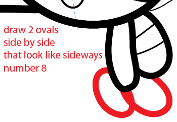 Step 7 : Drawing Buttercup from Powerpuff Girls Easy Steps Lesson Step 7 : Drawing Buttercup from Powerpuff Girls Easy Steps Lesson