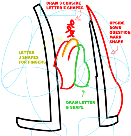Step 7 : Drawing Apu Nahasapeemapetilon from The Simpsons Easy Steps Lesson Step 7 : Drawing Apu Nahasapeemapetilon from The Simpsons Easy Steps Lesson