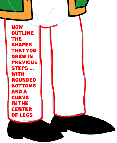 Step 13 : Drawing Apu Nahasapeemapetilon from The Simpsons Easy Steps Lesson Step 13 : Drawing Apu Nahasapeemapetilon from The Simpsons Easy Steps Lesson