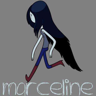 How to draw Marceline from Adventure Time with easy step by step drawing tutorial