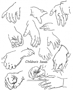 How to Draw Kids Hands
