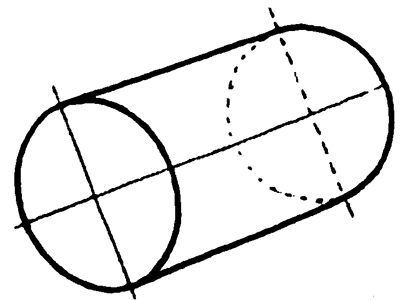 Example 2: Drawing Cylinders and Drawing Shaded Cylindrical Objects with Cast Shadows Easy Steps Lesson