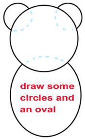 Step 1 : Drawing a Cartoon Beaver Easy Steps Lesson Step 1 : Drawing a Cartoon Beaver Easy Steps Lesson