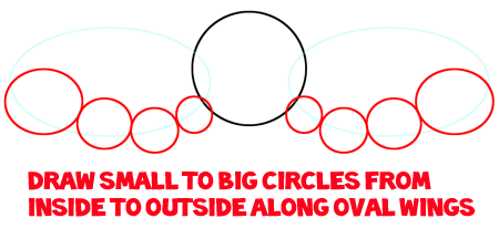 Step 2 : Drawing a Cartoon Vampire Bat Easy Steps Lesson Step 2 : Drawing a Cartoon Vampire Bat Easy Steps Lesson