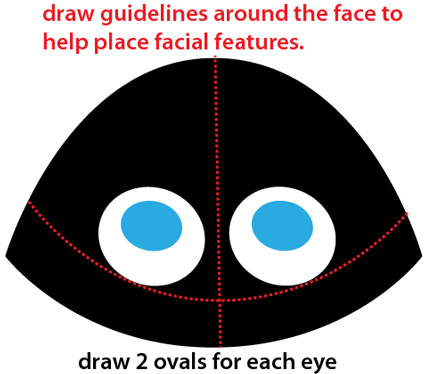 Step 2 : Drawing Cartoon Skunk Easy Steps Lesson Step 2 : Drawing Cartoon Skunk Easy Steps Lesson