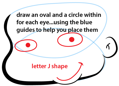 Step 3 : Drawing Phil Deville from All Grown Up Easy Steps Lesson Step 3 : Drawing Phil Deville from All Grown Up Easy Steps Lesson