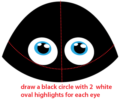 Step 3 : Drawing Cartoon Skunk Easy Steps Lesson Step 3 : Drawing Cartoon Skunk Easy Steps Lesson