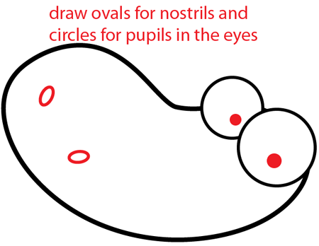 Step 3 : Drawing Cartoon Snake Easy Steps Lesson Step 3 : Drawing Cartoon Snake Easy Steps Lesson