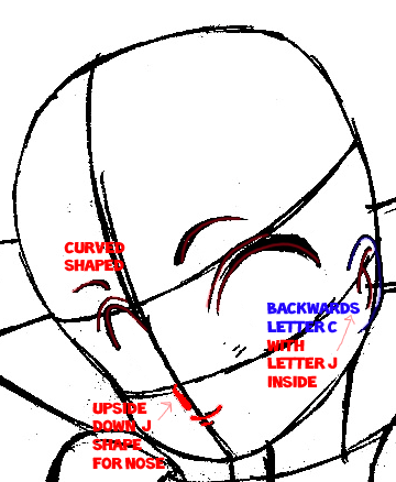 Step 6 : Drawing Lum Invader from Urusei Yatsura Easy Steps Lesson Step 6 : Drawing Lum Invader from Urusei Yatsura Easy Steps Lesson