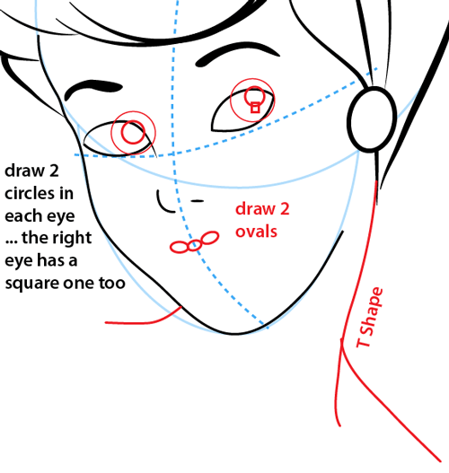 Step 7 : Drawing Cinderella Time Easy Steps Lesson Step 7 : Drawing Cinderella Time Easy Steps Lesson