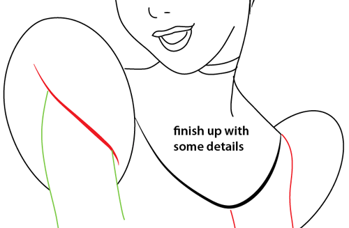 Step 10 : Drawing Cinderella Time Easy Steps Lesson Step 10 : Drawing Cinderella Time Easy Steps Lesson