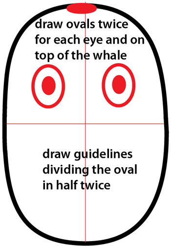 Step 2 : Drawing Cartoon Whale Easy Steps Lesson Step 2 : Drawing Cartoon Whale Easy Steps Lesson