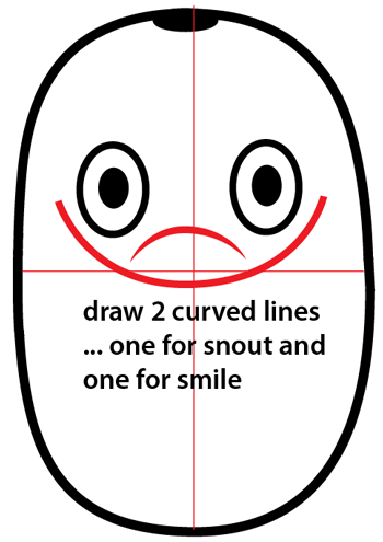 Step 3 : Drawing Cartoon Whale Easy Steps Lesson Step 3 : Drawing Cartoon Whale Easy Steps Lesson