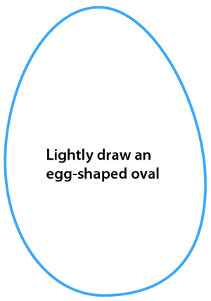 Step 1 : Drawing a Scared Black Cat Easy Steps Lesson Step 1 : Drawing a Scared Black Cat Easy Steps Lesson