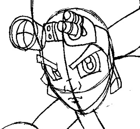Step 8 : Drawing Jak from Jak and Daxter Easy Steps Lesson Step 8 : Drawing Jak from Jak and Daxter Easy Steps Lesson
