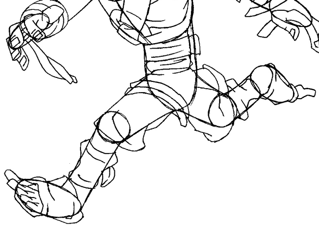 Step 12 : Drawing Jak from Jak and Daxter Easy Steps Lesson Step 12 : Drawing Jak from Jak and Daxter Easy Steps Lesson