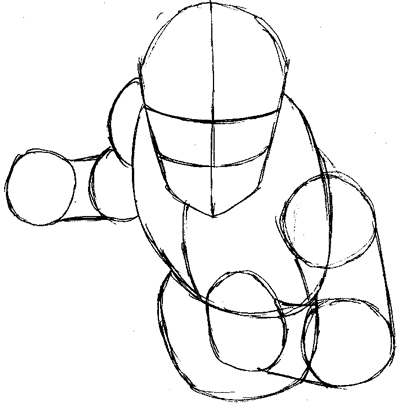 Step 4 : Drawing Gohan from Dragon Ball Easy Steps Lesson Step 4 : Drawing Gohan from Dragon Ball Easy Steps Lesson