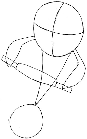 Step 5 : Drawing Dr. Blowhole from Penguins of Madagascar Easy Steps Lesson Step 5 : Drawing Dr. Blowhole from Penguins of Madagascar Easy Steps Lesson