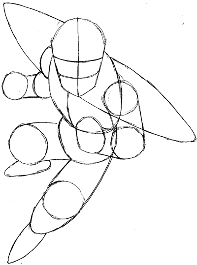 Step 6 : Drawing Gohan from Dragon Ball Easy Steps Lesson Step 6 : Drawing Gohan from Dragon Ball Easy Steps Lesson