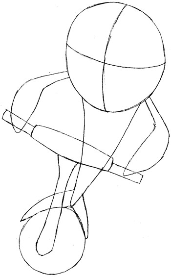 Step 6 : Drawing Dr. Blowhole from Penguins of Madagascar Easy Steps Lesson Step 6 : Drawing Dr. Blowhole from Penguins of Madagascar Easy Steps Lesson