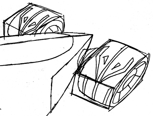 Step 7 : Drawing the Saber from Hot Wheels Battle Force 5 Easy Steps Lesson Step 7 : Drawing the Saber from Hot Wheels Battle Force 5 Easy Steps Lesson