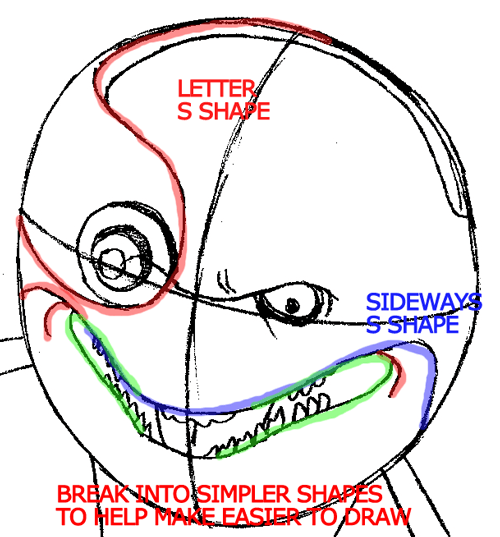 Step 8 : Drawing Dr. Blowhole from Penguins of Madagascar Easy Steps Lesson Step 8 : Drawing Dr. Blowhole from Penguins of Madagascar Easy Steps Lesson