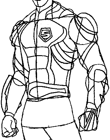 Step 9 : Drawing Vert Wheeler from Hot Wheels Battle Force 5 Easy Steps Lesson Step 9 : Drawing Vert Wheeler from Hot Wheels Battle Force 5 Easy Steps Lesson
