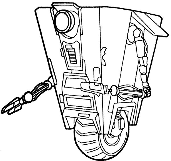 Step 11 : Drawing a Claptrap from the game Borderlands Easy Steps Lesson Step 11 : Drawing a Claptrap from the game Borderlands Easy Steps Lesson