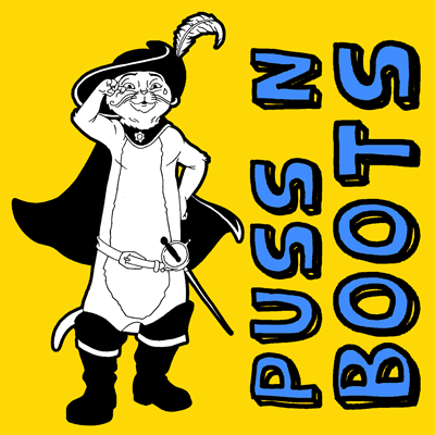How to draw Puss in Boots from Puss in Boots and Shrek with easy step by step drawing tutorial