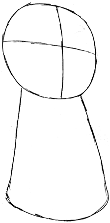 Step 2 : Drawing Gingerbread Man from Shrek Easy Steps Lesson Step 2 : Drawing Gingerbread Man from Shrek Easy Steps Lesson