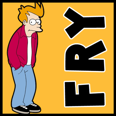 How to draw Fry from Futurama with easy step by step drawing tutorial