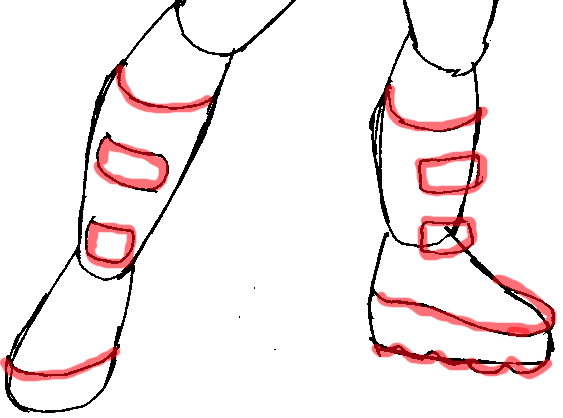 Step 9 : Drawing Leela from Futurama Easy Steps Lesson