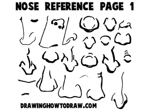 Cartoon and Comic Reference Sheet 1