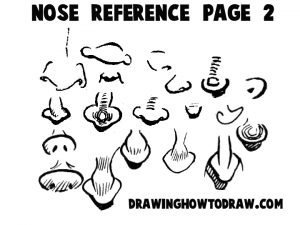 Cartoon and Comic Reference Sheet 2