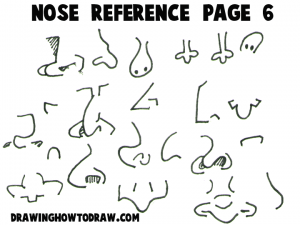 Cartoon and Comic Reference Sheet 6