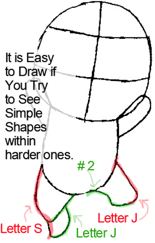 Step 4 : Drawing Exceed Happy from Fairy Tail in Easy Steps Lesson