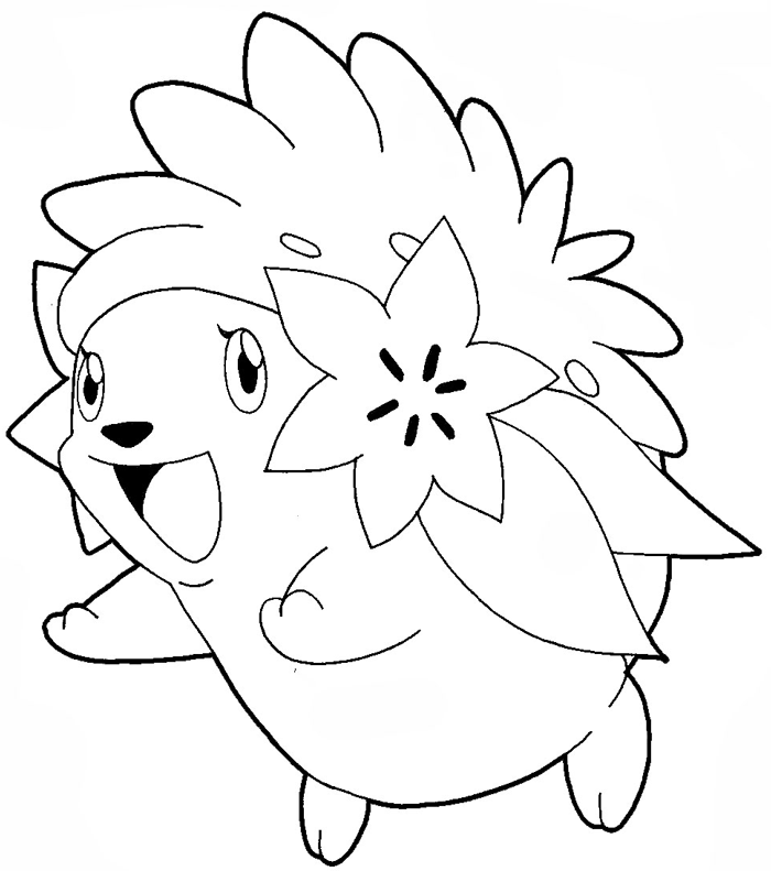 How to draw Shaymin from Pokémon with easy step by step drawing tutorial How to draw Shaymin from Pokémon with easy step by step drawing tutorial