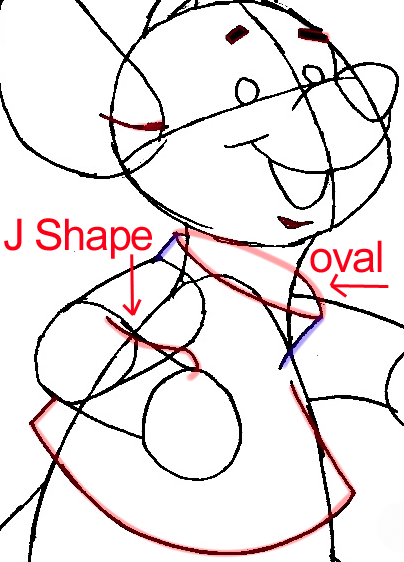 Step 8 : Drawing Roo from Winnie The Pooh in Easy Steps Lesson