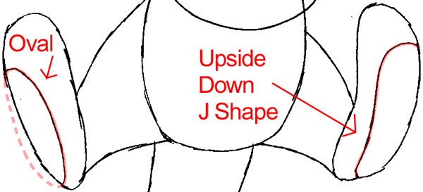 Step 9 : Drawing Roo from Winnie The Pooh in Easy Steps Lesson