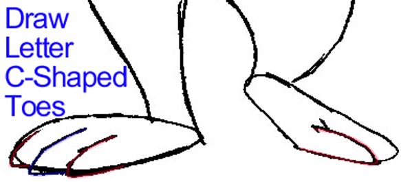 Step 9 : Drawing Penelope Pussycat from Looney Tunes in Easy Steps Lesson