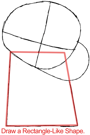 Step 3 : Drawing Shinnosuke Nohara from Crayon Shin Chan in Easy Steps Lesson