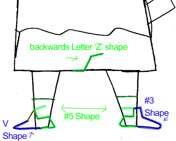 Step 9 : Drawing Shinnosuke Nohara from Crayon Shin Chan in Easy Steps Lesson