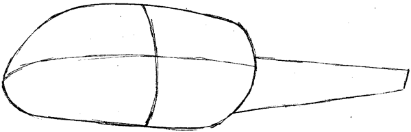 Step 2 : Drawing Helicopter in Easy Steps Lesson