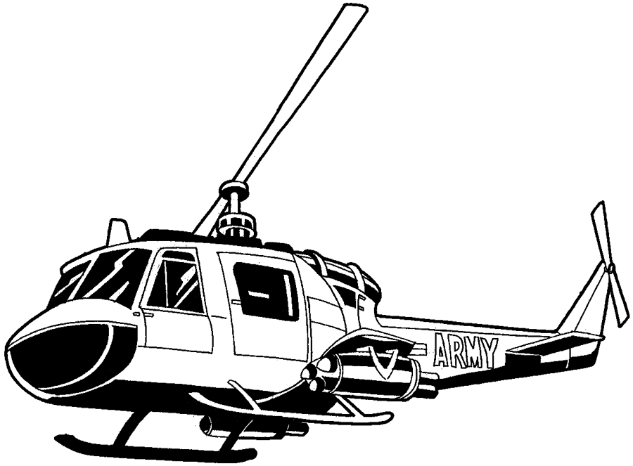 How to draw Helicopter with easy step by step drawing tutorial