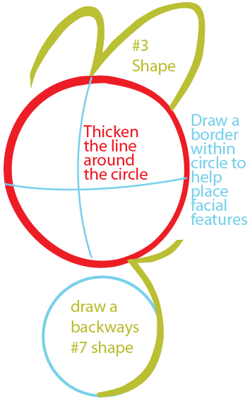 Step 2 : Drawing Spike from My Little Pony in Easy Steps Lesson
