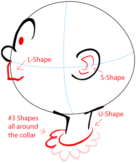 Step 3 : Drawing a Girl with a Flower for Mother's Day or Valentine's Day in Easy Steps Lesson Step 3 : Drawing a Girl with a Flower for Mother's Day or Valentine's Day in Easy Steps Lesson